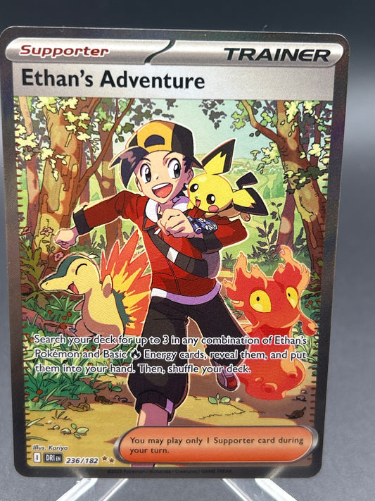 Pokémon TCG: 2025 Ethan's Adventure 236/182 - SV: Destined Rivals