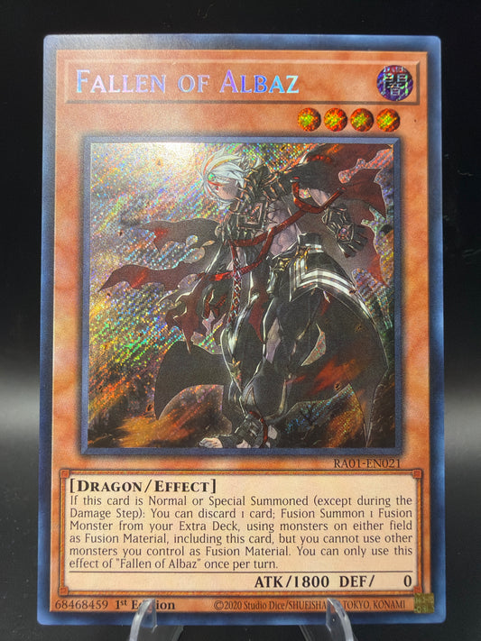 Yu-Gi-Oh! Fallen of Albaz - Secret Rare - Rise of the Duelist (ROTD)