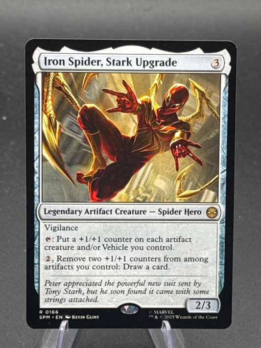 MTG TCG: Iron Spider, Stark Upgrade R 0166 - Marvel's Spider-Man
