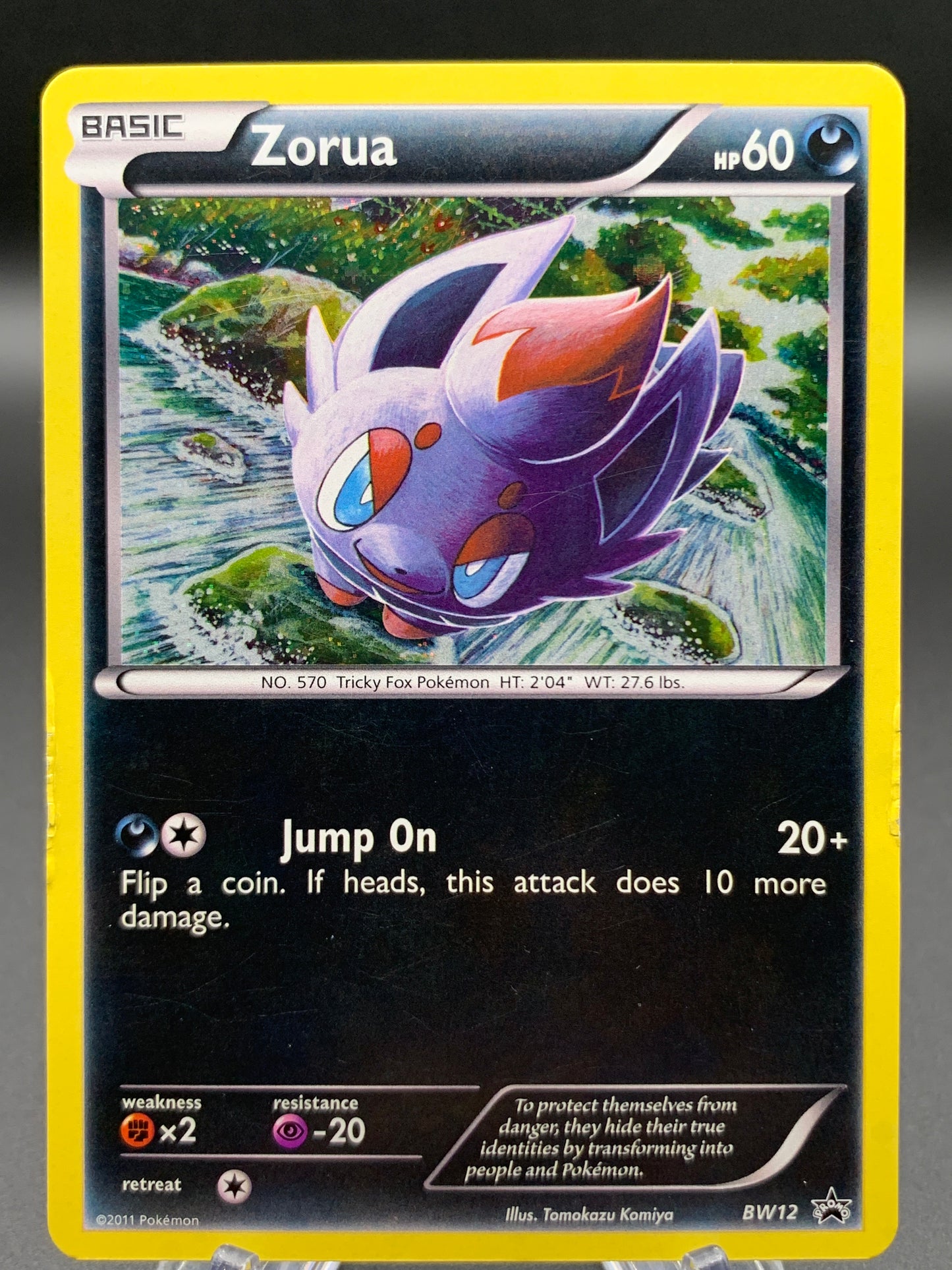 Pokémon TCG: 2011 Zorua - BW12 - Black and White Promos