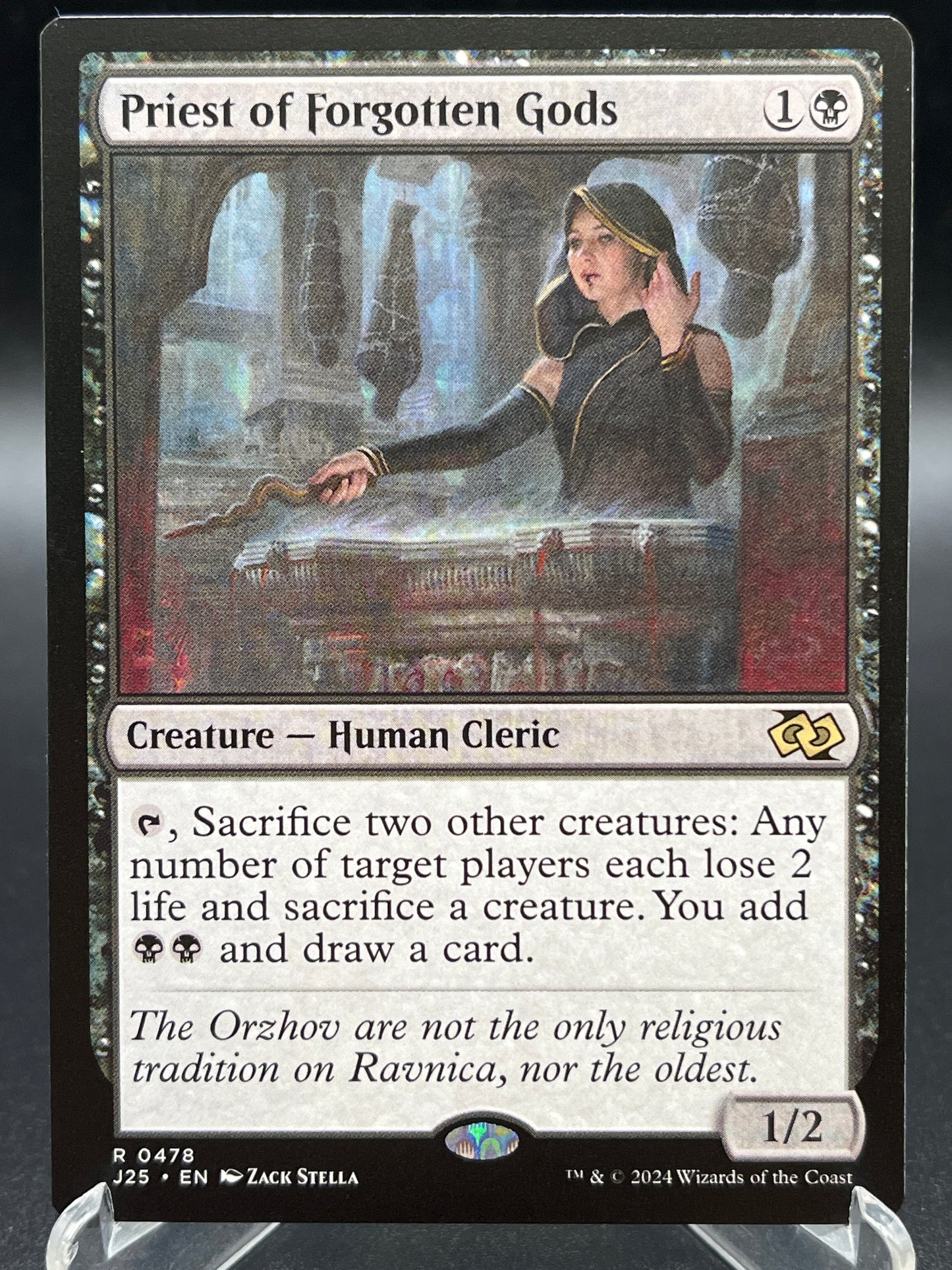 MTG TCG: Priest of Forgotten Gods R 0478 - Foundations Jumpstart