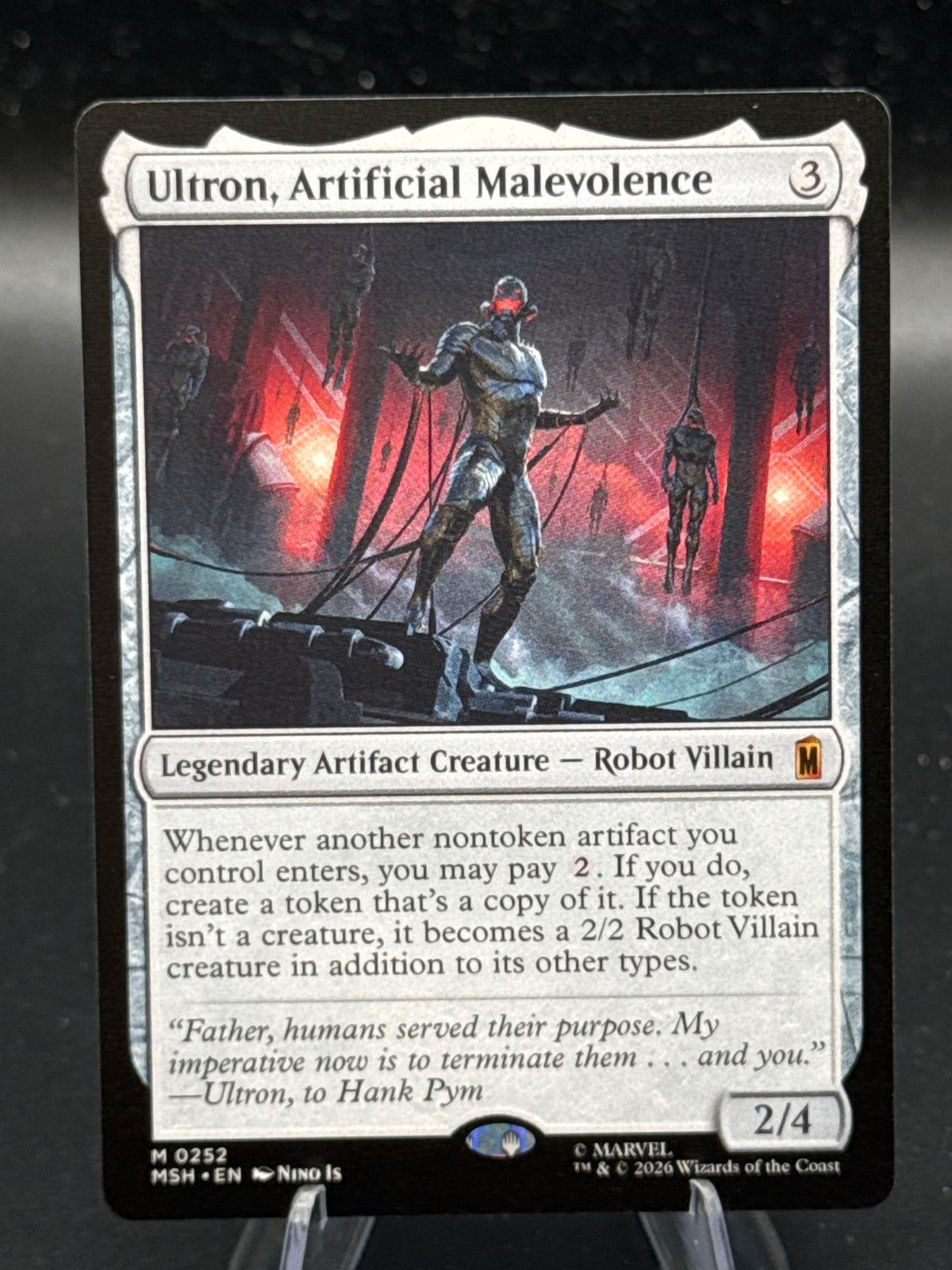 MTG TCG: Ultron, Artificial Malevolence M 0252 - Marvel Super Heroes