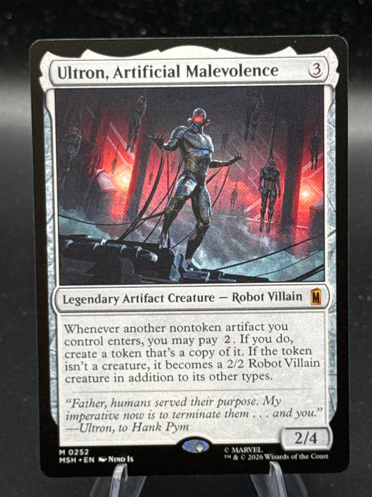 MTG TCG: Ultron, Artificial Malevolence M 0252 - Marvel Super Heroes