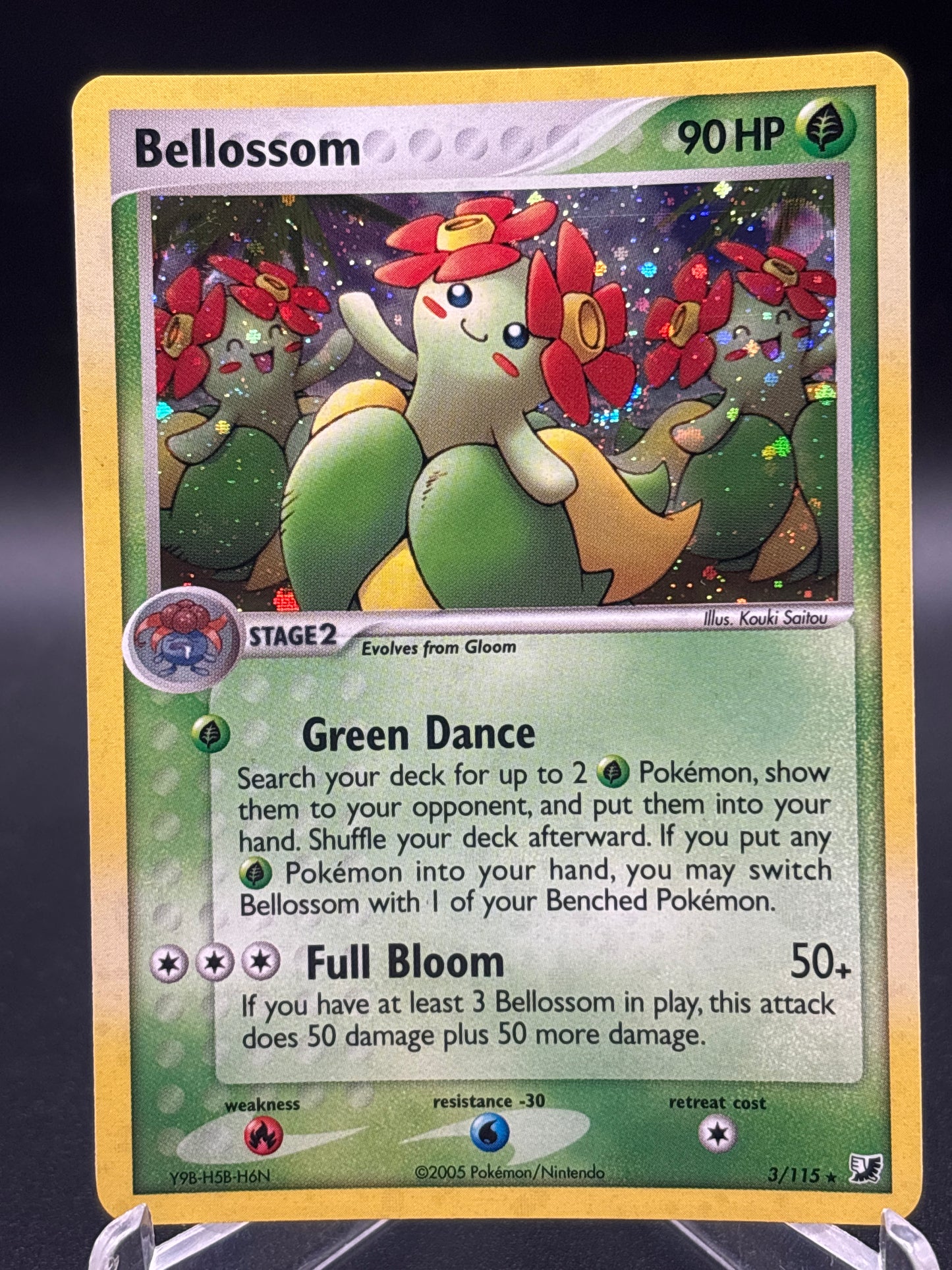 Pokémon TCG: 2005 Bellossom 3/115 Unseen Forces