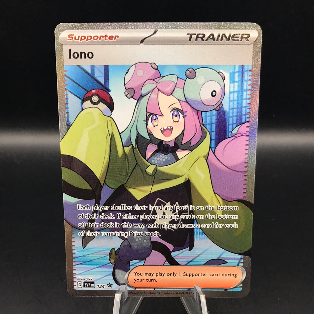 Pokémon TCG: 2024 Iono #124 SV: Scarlet & Violet Promos