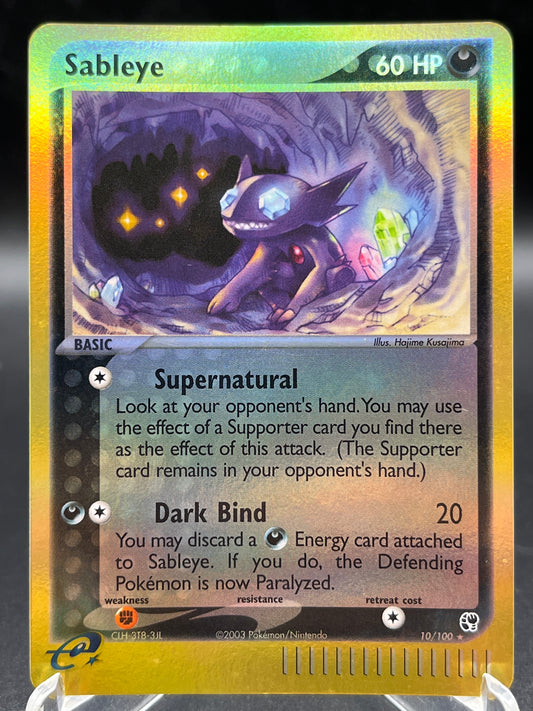 Pokémon TCG: 2004 Sableye 10/100 Sandstorm Reverse Holo