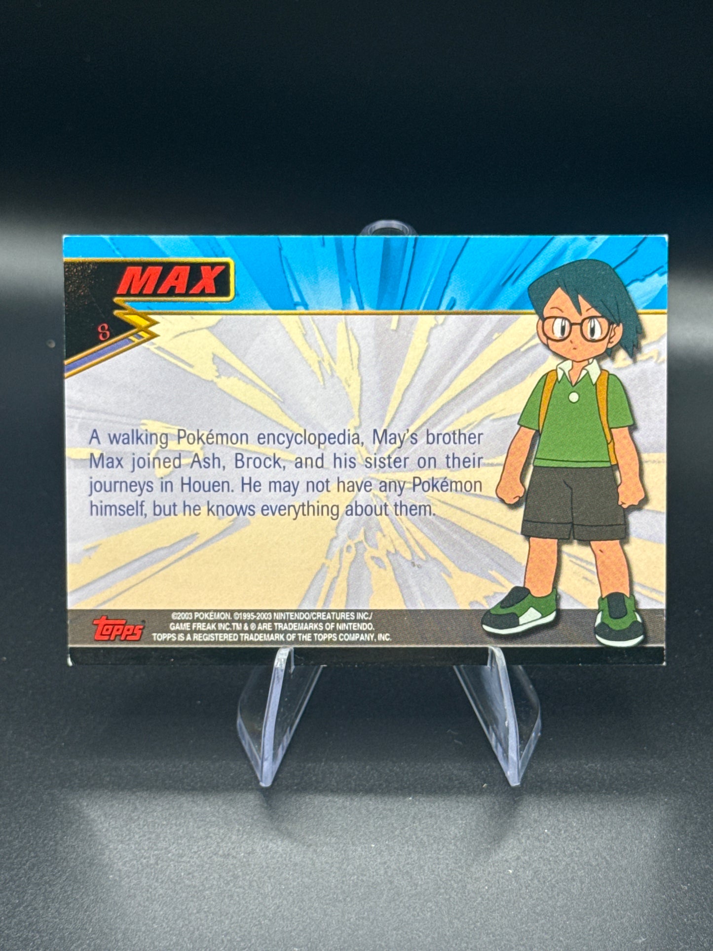 Pokémon TCG: 2003 Topps Max - Pokémon Advanced