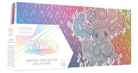 Pokémon TCG: Scarlet & Violet Prismatic Evolutions Super-Premium Collection