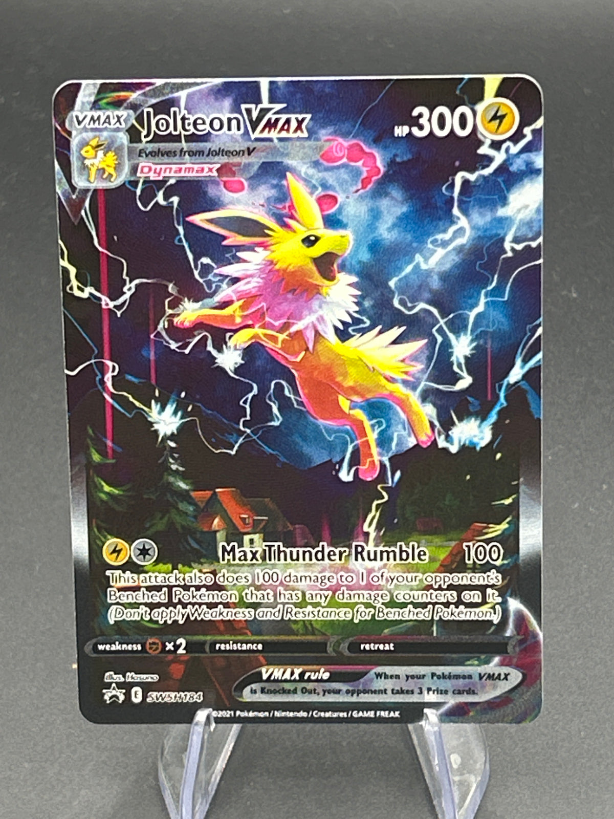 Pokémon TCG: 2021 Jolteon VMAX SWSH184 SWSH: Promo