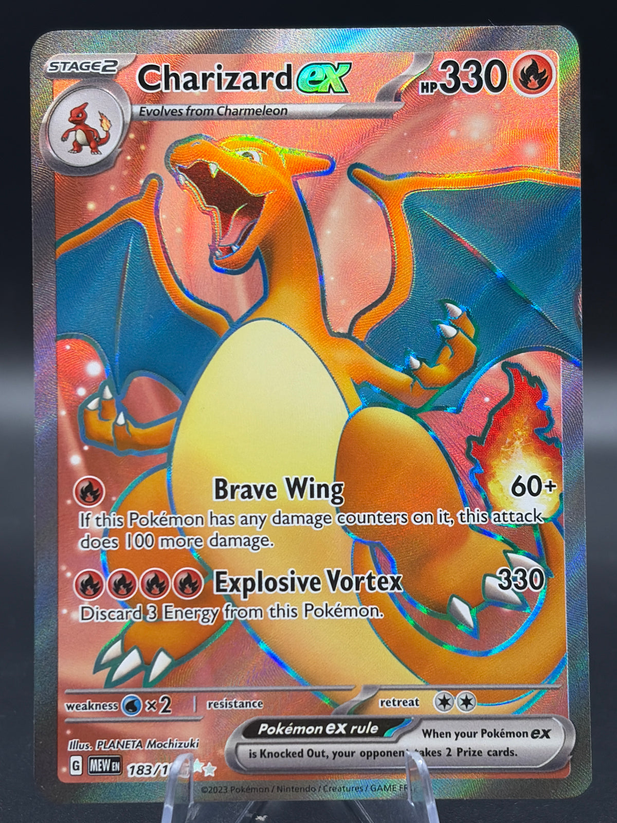 Pokémon TCG: 2023 Charizard ex - 183/165 - Scarlet & Violet 151