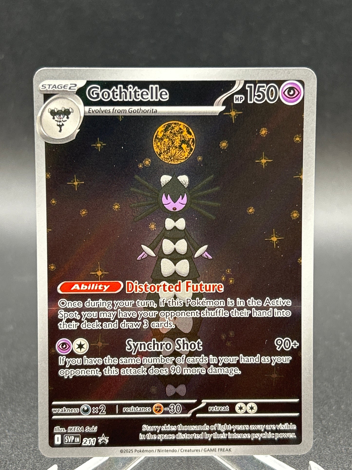 Pokémon TCG: 2025 Gothitelle #211  SV: Scarlet & Violet Promo Cards