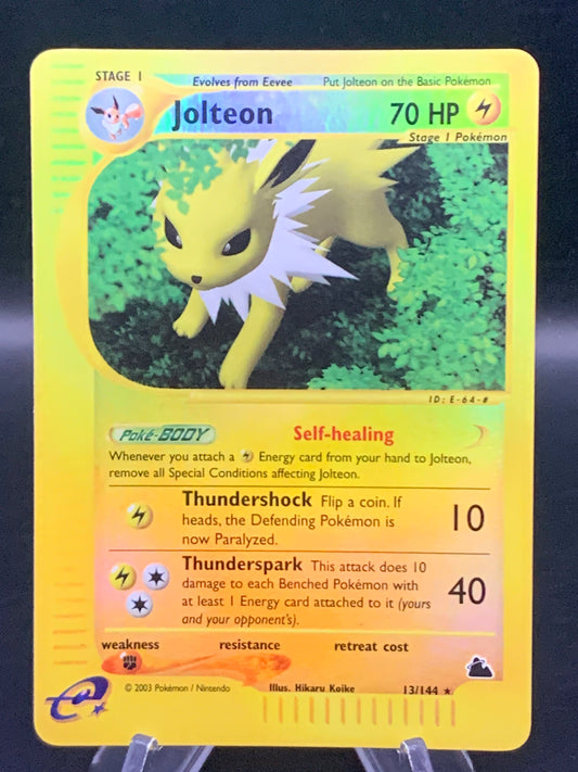 Pokémon TCG: 2003 Jolteon 13/144 Skyridge Reverse-Holo