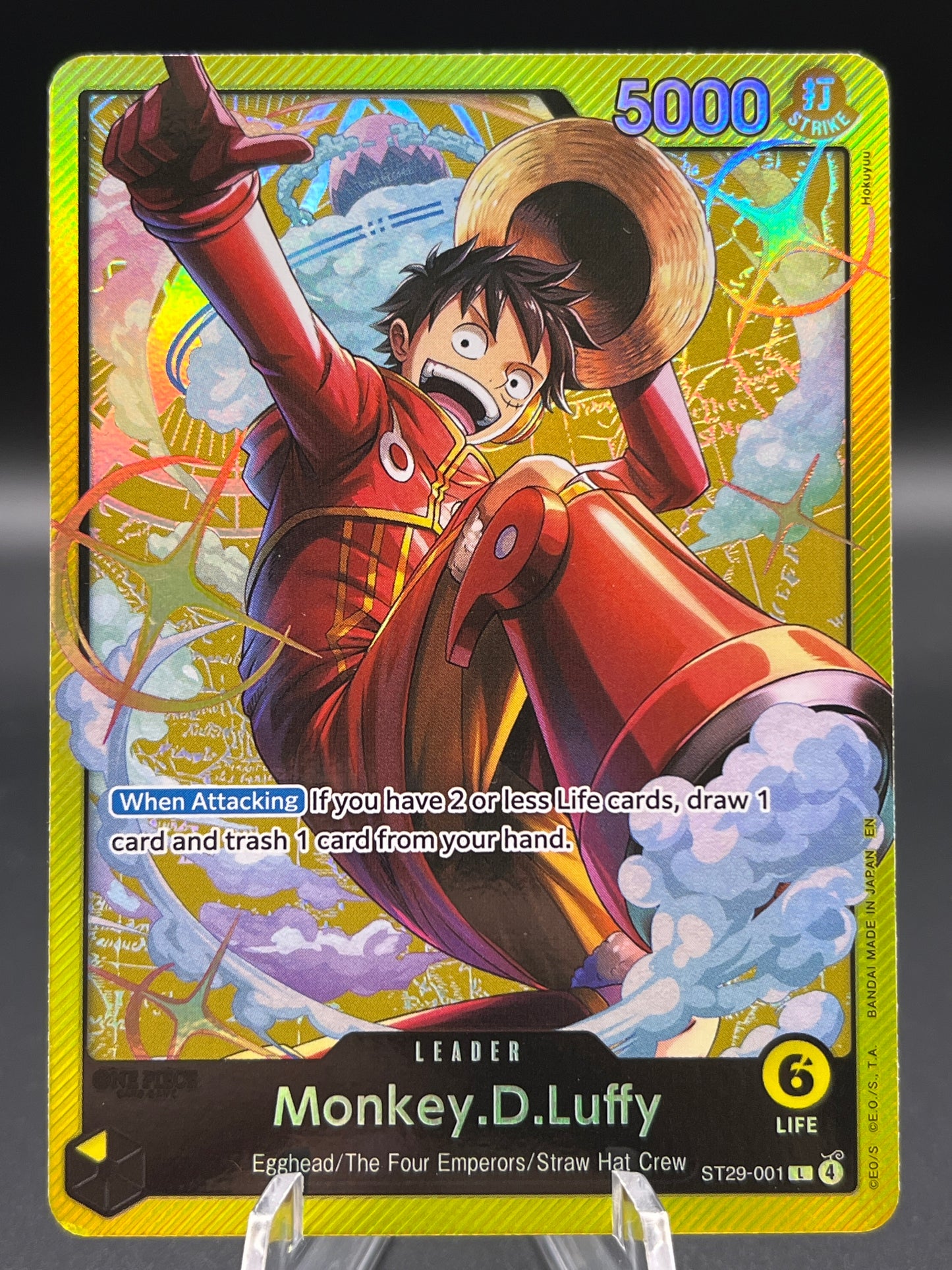 One Piece TCG: Monkey.D.Luffy (001) ST29-001 - Starter Deck 29: Egghead