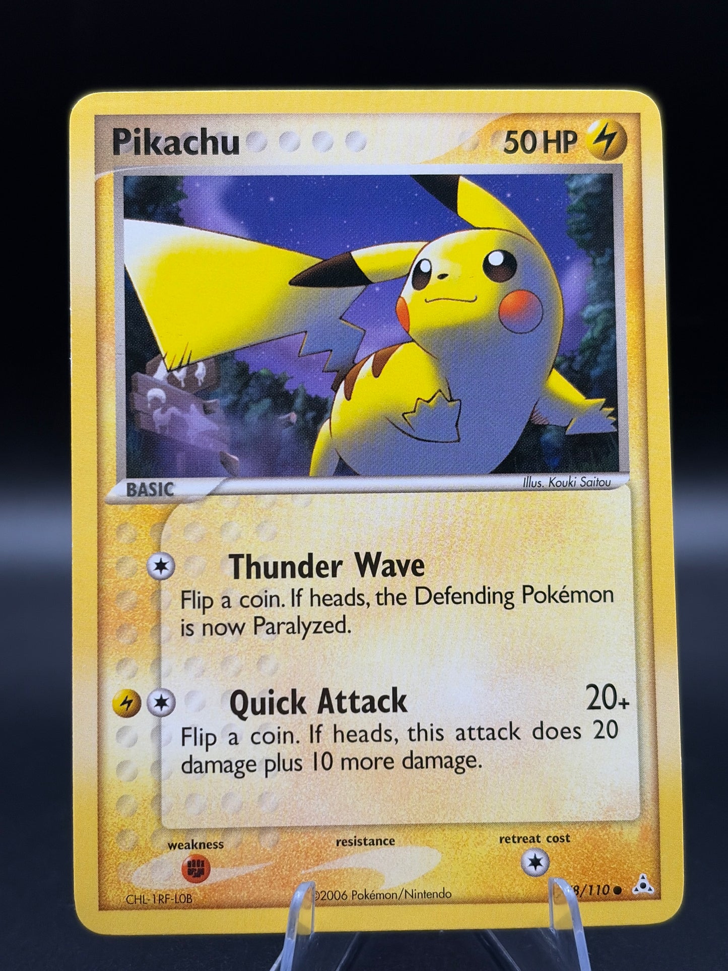 Pokémon TCG: 2006 Pikachu 78/110 - Holon Phantoms