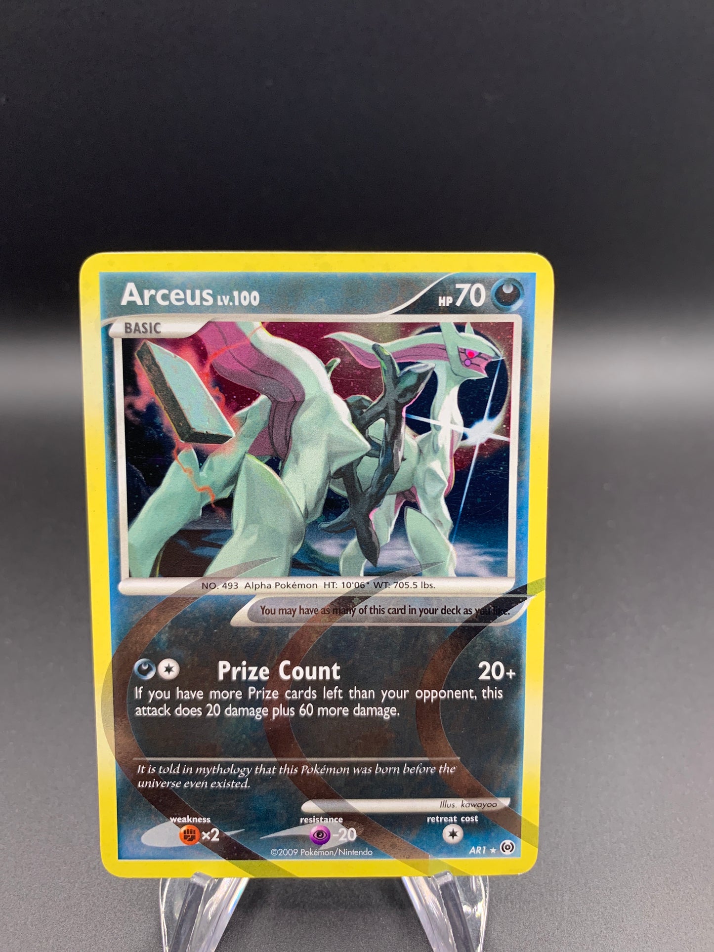 Pokémon TCG: 2009 Arceus - AR1 - AR: Arceus