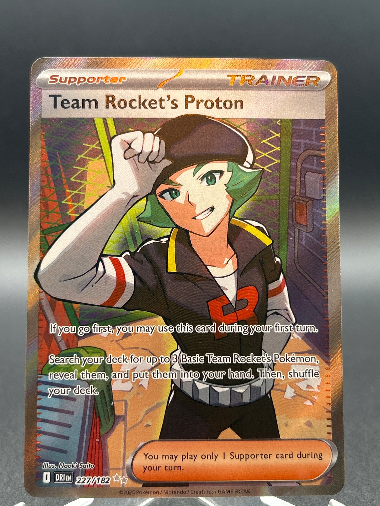 Pokémon TCG: 2025 Team Rocket's Proton - 227/182 - SV: Destined Rivals