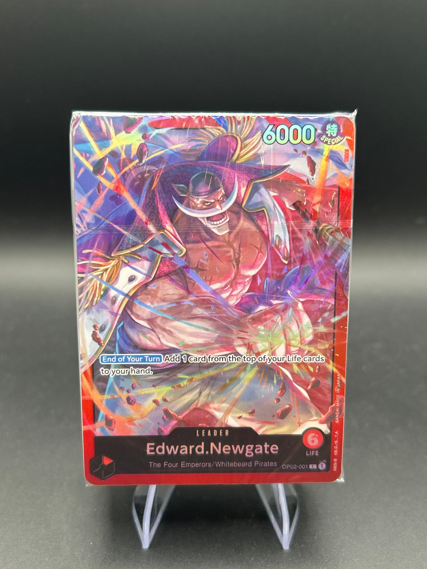 One Piece TCG: One Piece Edward Newgate OP02-001 Sealed Deck