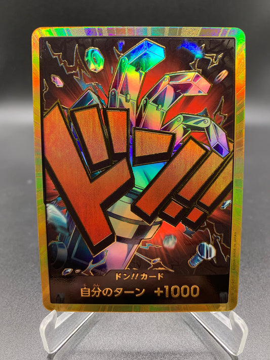 One Piece TCG: Japanese Eustass Captain Kid DON!! Card PRB-01