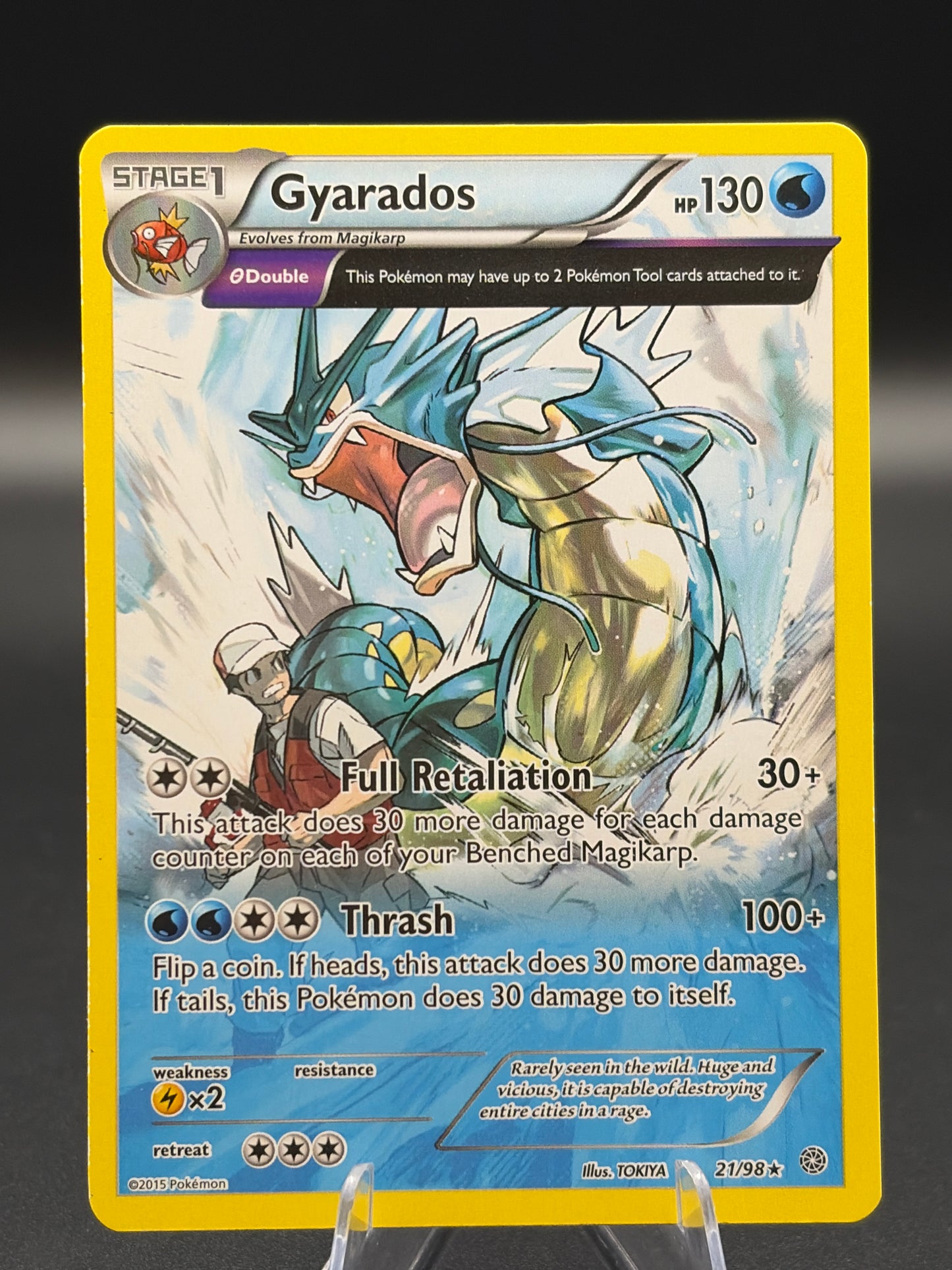 Pokémon TCG: 2015 Gyarados 21/98 XY: Ancient Origins Deck Exclusive