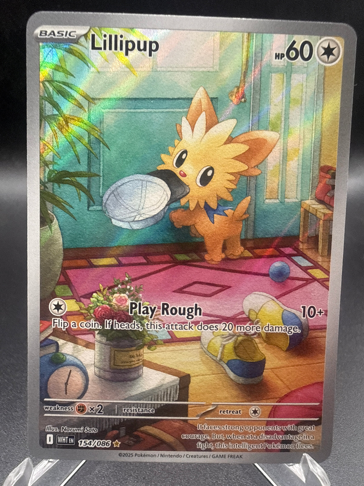 Pokémon TCG: 2025 Lillipup - 154/086 - SV: White Flare