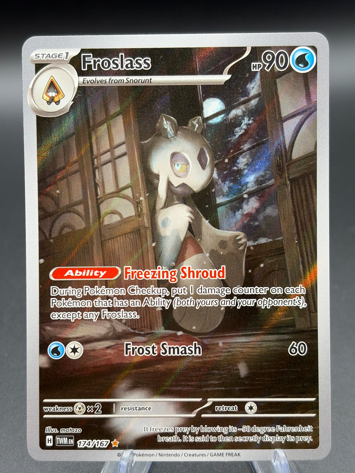 Pokémon TCG: 2024 Froslass - 174/167 - S&V: Twilight Masquerade