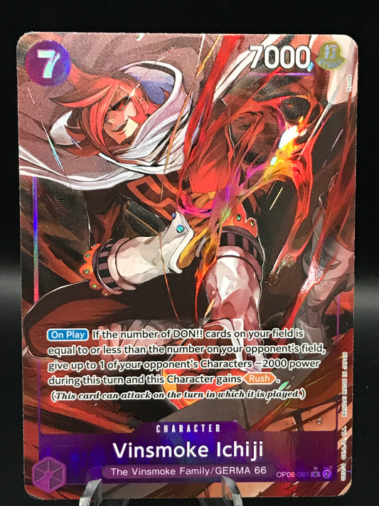One Piece TCG: Vinsmoke Ichiji OP06-061 Wings of the Captain