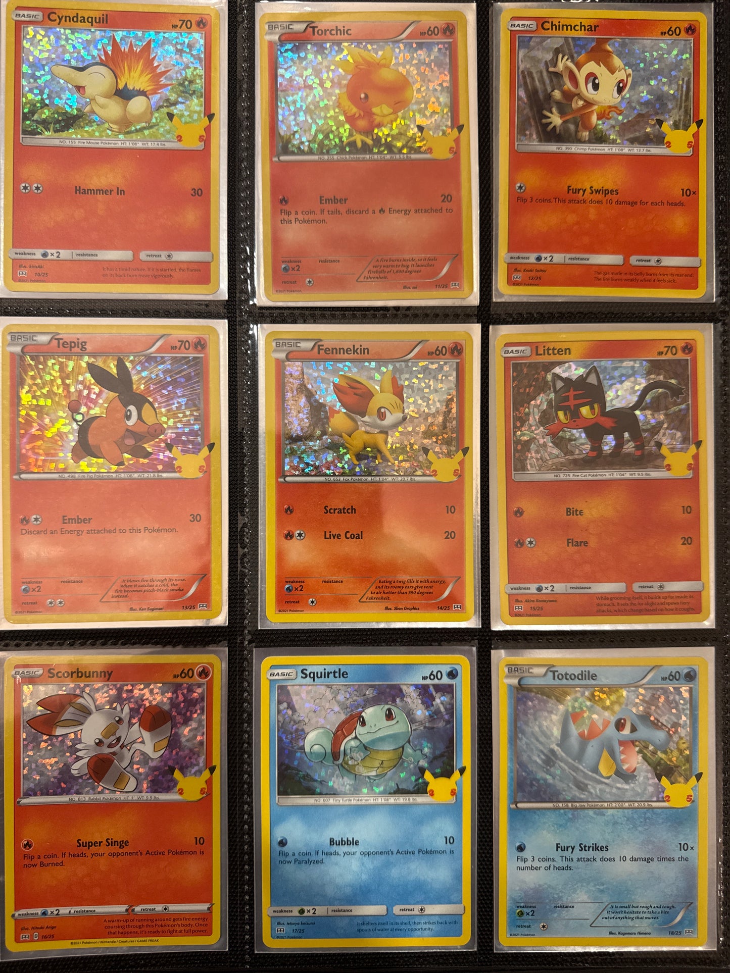 Pokémon TCG: Celebrations 25th Anniversary McDonalds Set (2021)