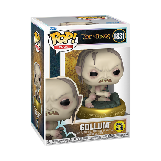 Funko PoP! Plus: The Lord of the Rings: Gollum 1831 Glow in the Dark