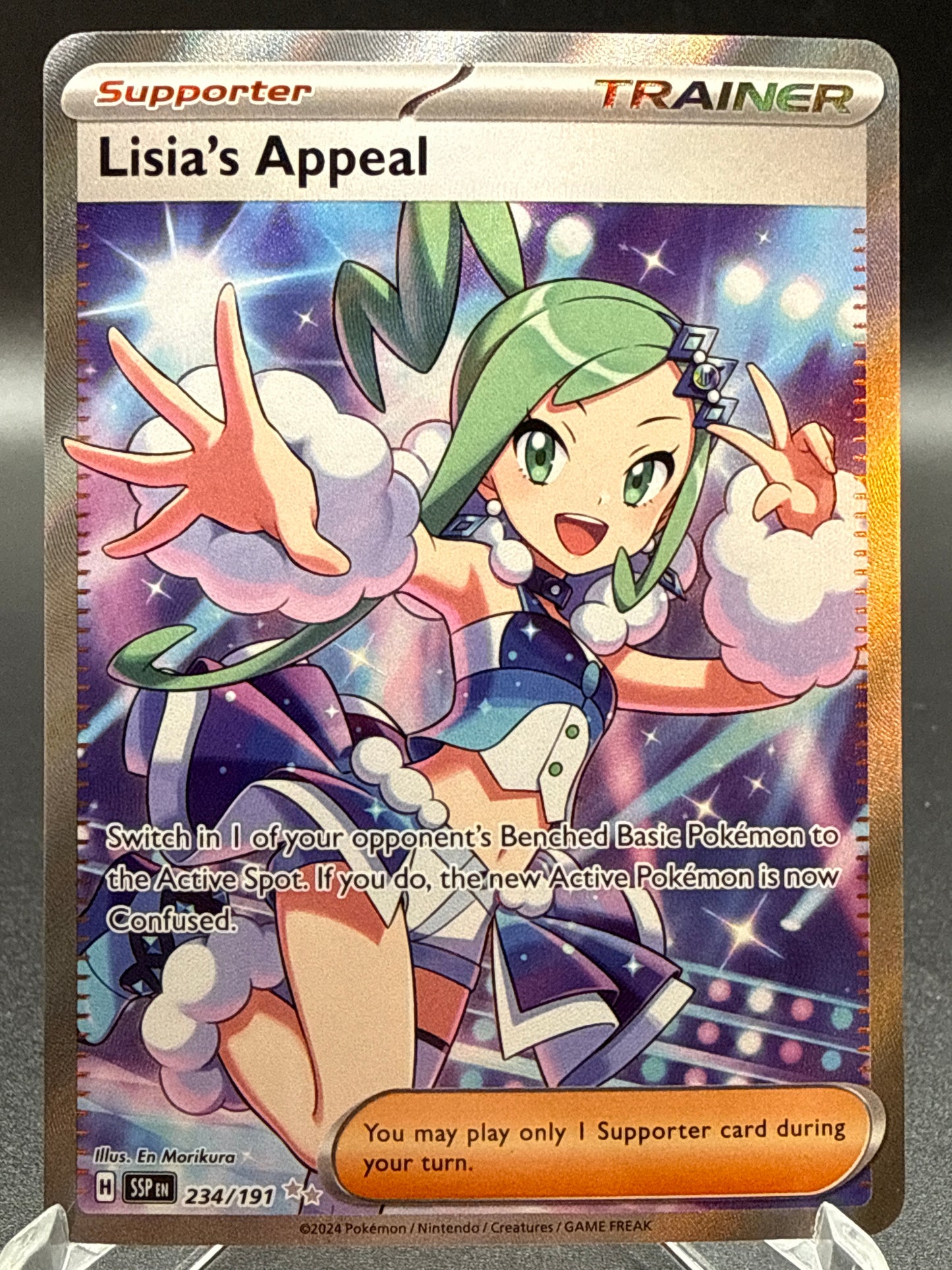 Pokémon TCG 2024 Lisia's Appeal - 234/191 - S&V: Surging Sparks