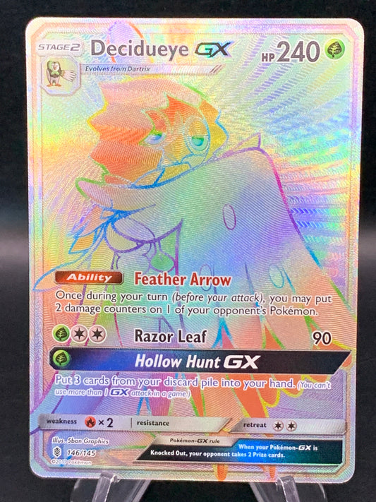 Pokémon TCG: 2017 - Decidueye GX - 146/145 - SM: Guardians Rising