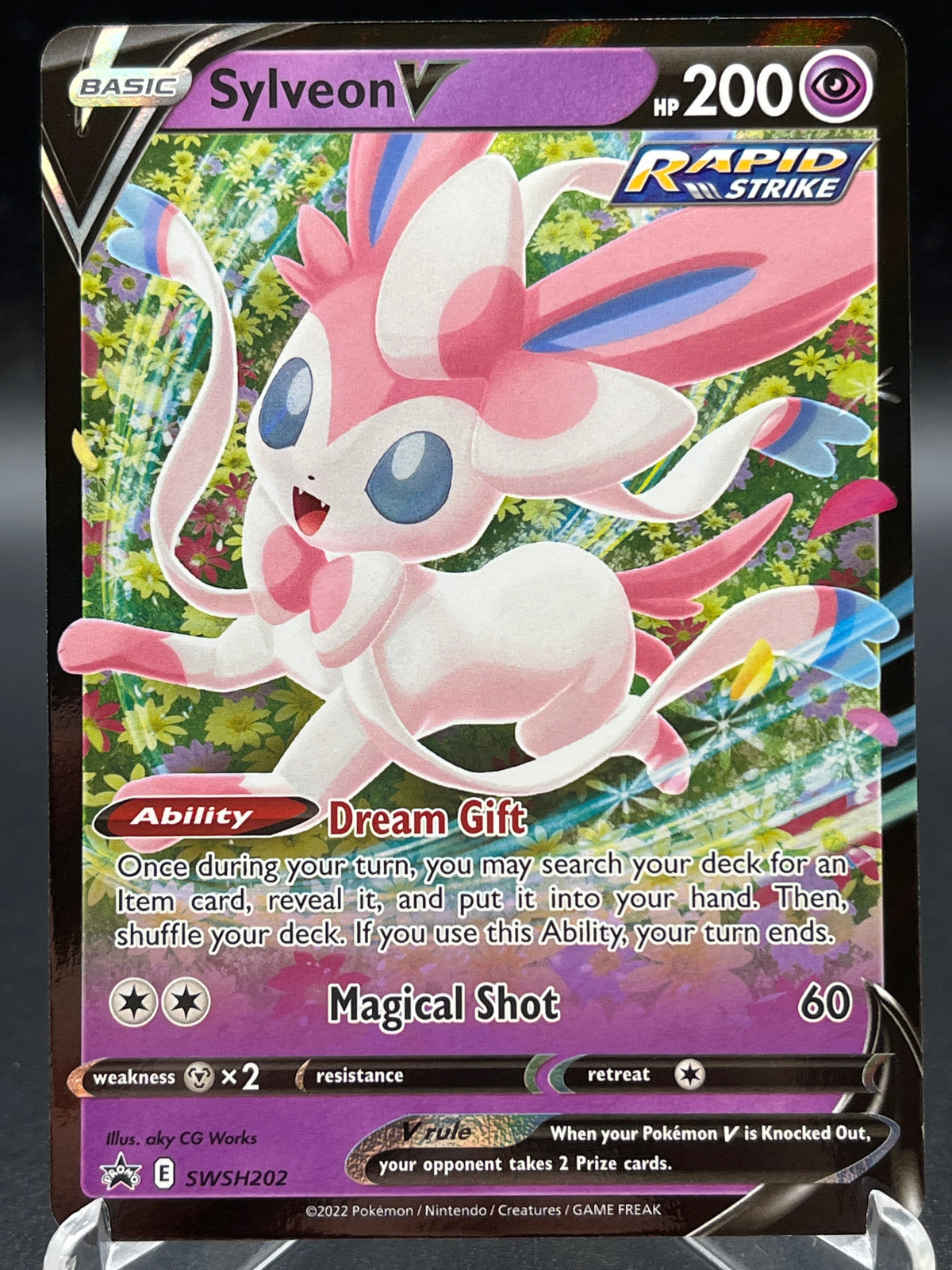 Pokémon TCG: 2022 Sylveon V SWSH202 SWSH: Promo