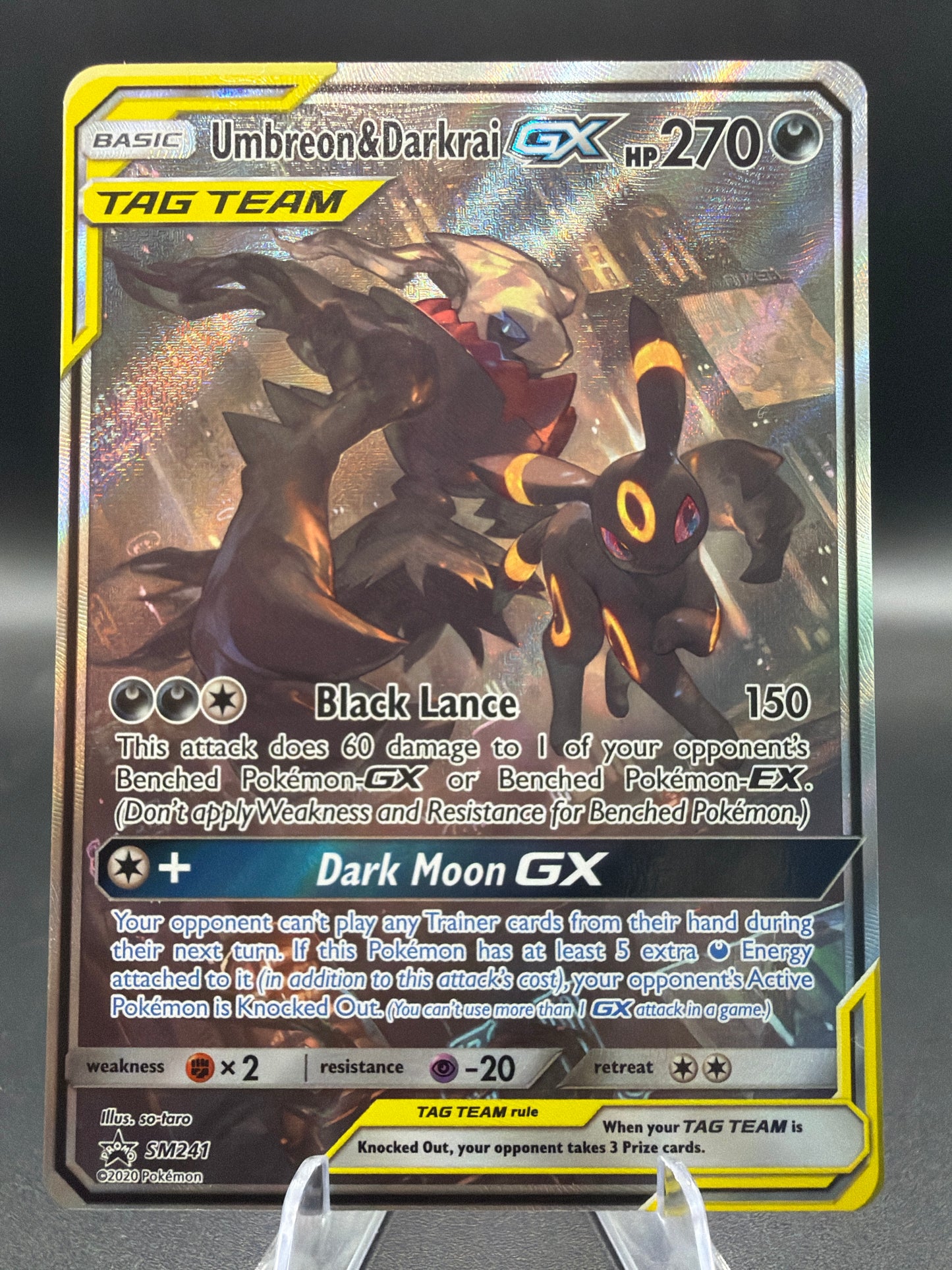 Pokemon TCG - Umbreon & Darkrai GX - Promo - SM241