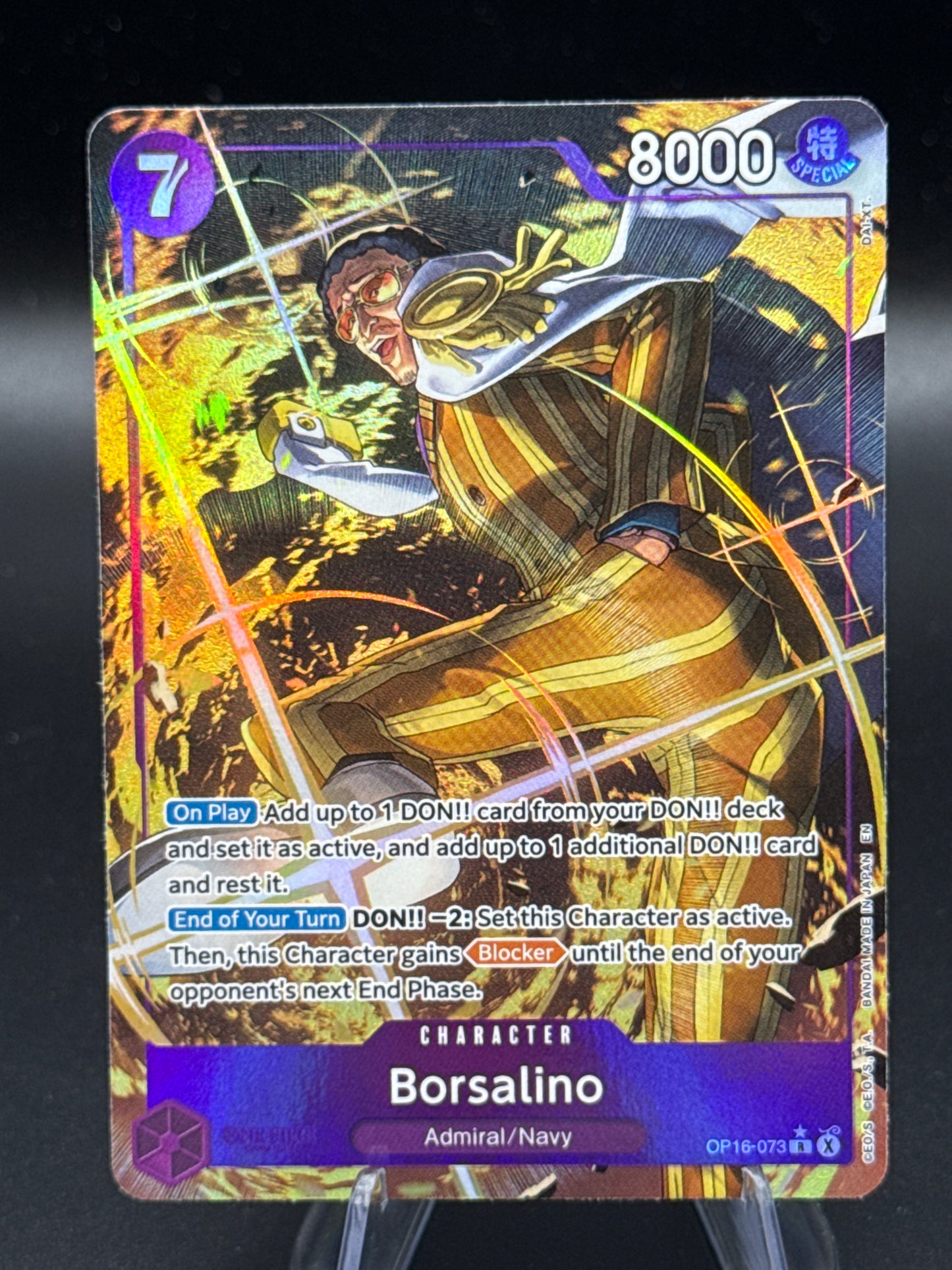 One Piece TCG: Borsalino - OP16-073 - The Time of Battle