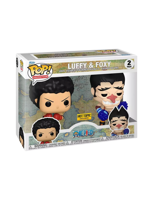 Funko PoP! One Piece: Luffy & Foxy ( Hot Topic Exclusive)
