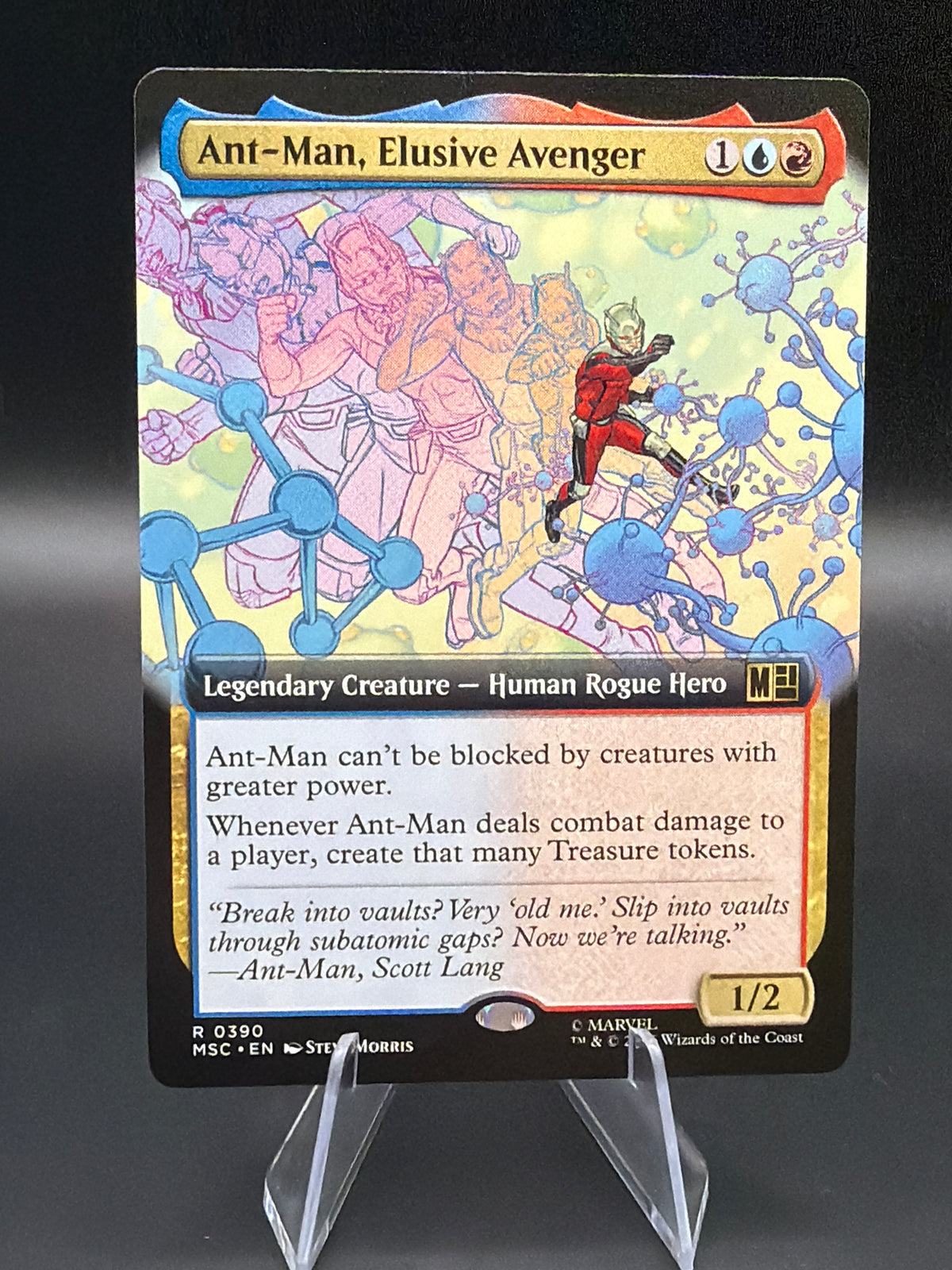 MTG TCG: 2026 Ant-Man, Elusive Avenger (Extended Art) - 0390 - Commander: Marvel Super Heroes (MSC)