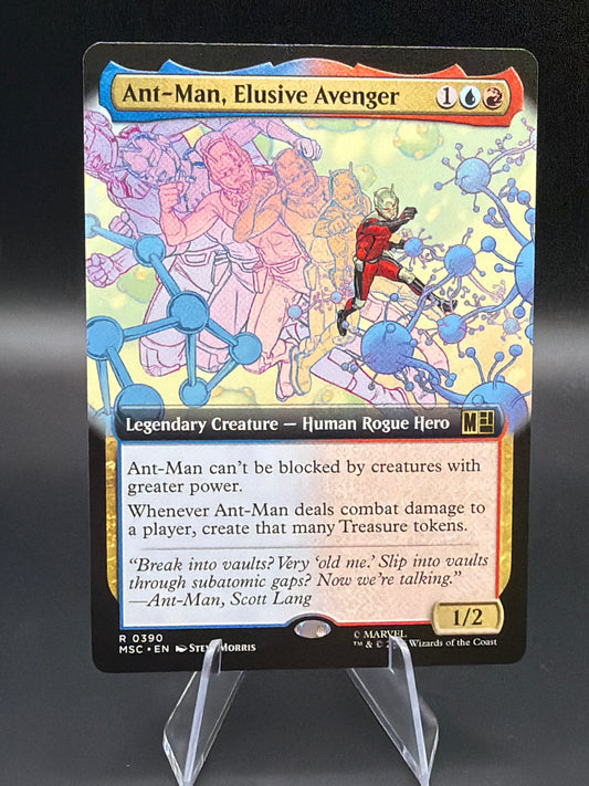 MTG TCG: 2026 Ant-Man, Elusive Avenger (Extended Art) - 0390 - Commander: Marvel Super Heroes (MSC)