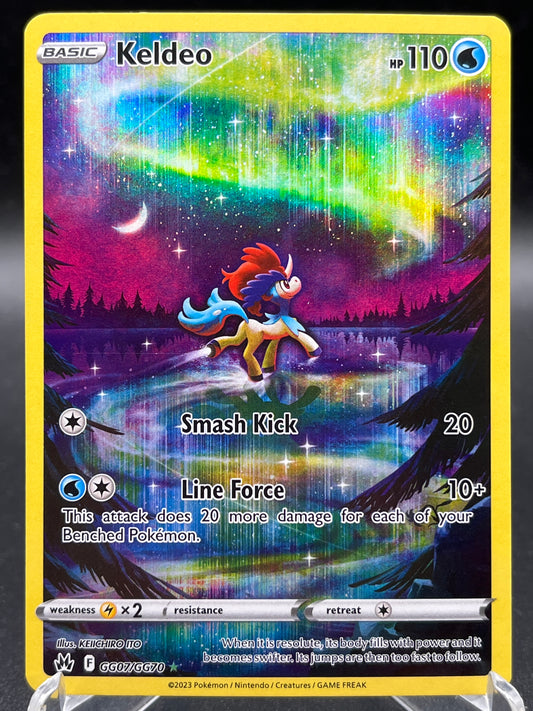 Pokémon TCG: 2023 Keldeo - GG07/GG70 - SWSH: Crown Zenith Galarian Gallery