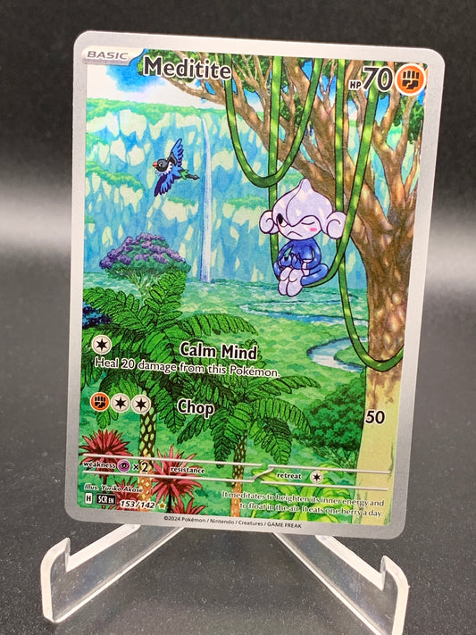 Pokemon TCG 2024 Meditite - 153/142 S&V: Stellar Crown