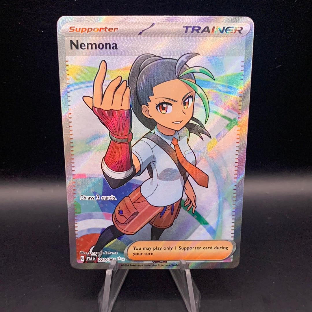 Pokémon TCG: 2024 Nemona - 229/091 - S&V Paldean Fates