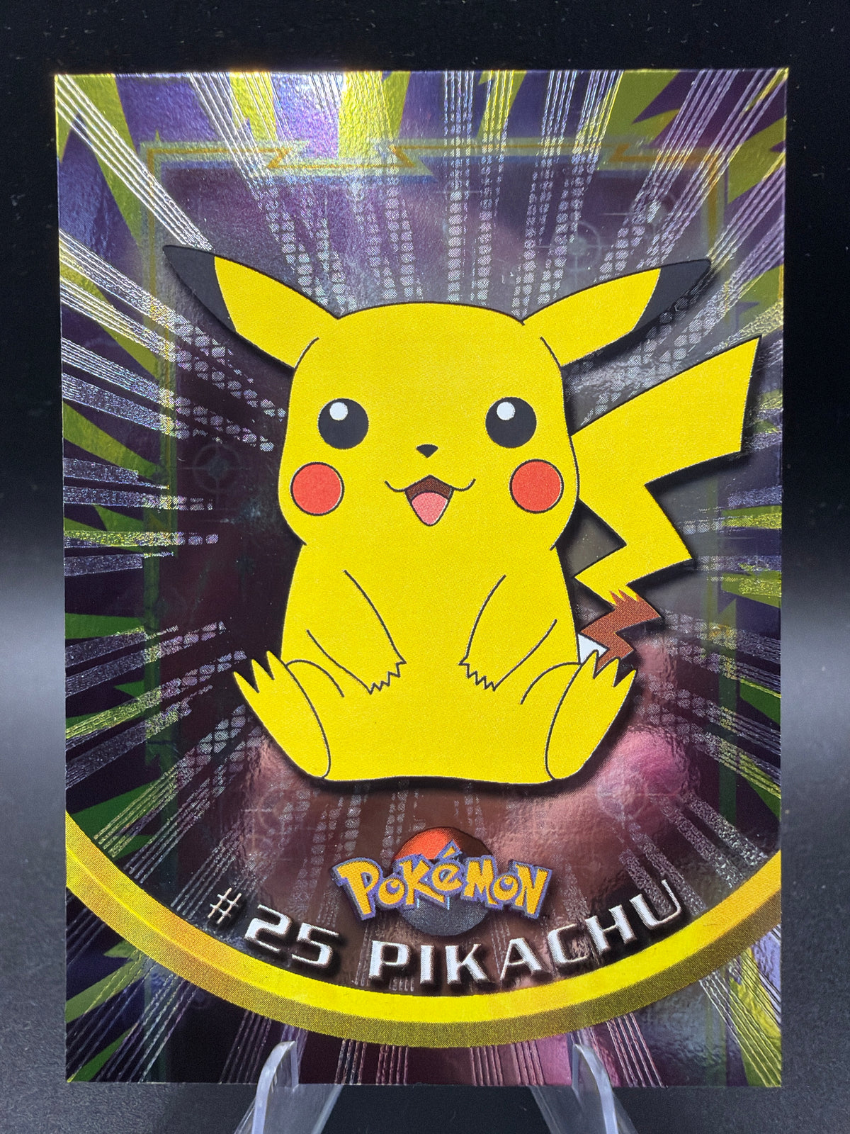 Pokémon: #25 Pikachu Foil - #25 - Topps TV Animation Edition Chrome