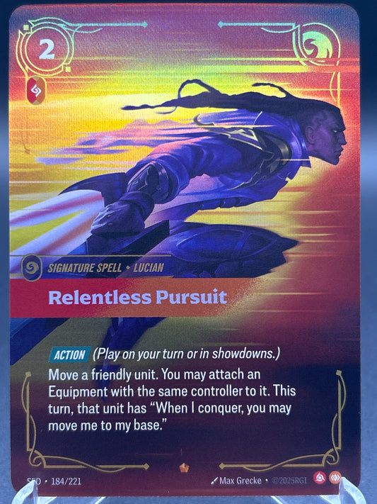Riftbound TCG: 2026 Relentless Pursuit - 184/221 - SFD: Spiritforged