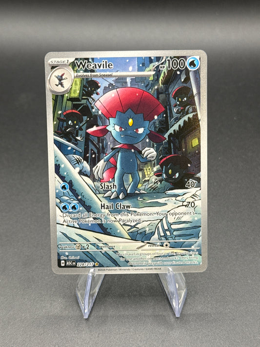 Pokémon TCG: 2026 Weavile - 228/217  - ME: Ascended Heroes
