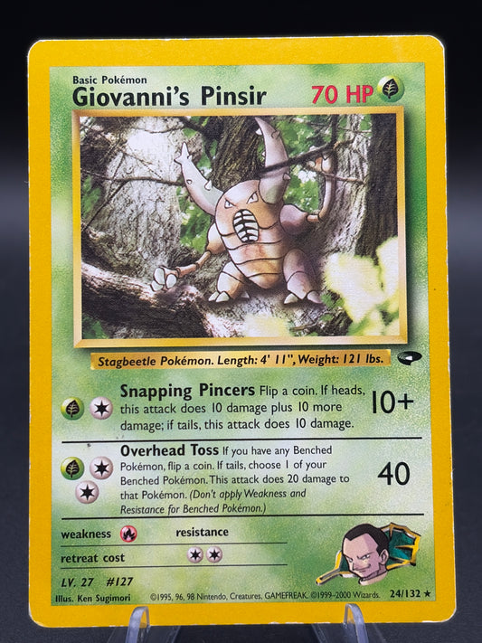 Pokémon TCG: 2000 Giovanni's Pinsir 24/132 - Gym Challenge
