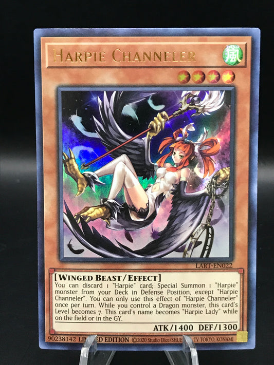 Yu-Gi-Oh! TCG Harpie Channeler LART-EN022 The Lost Art Promoion