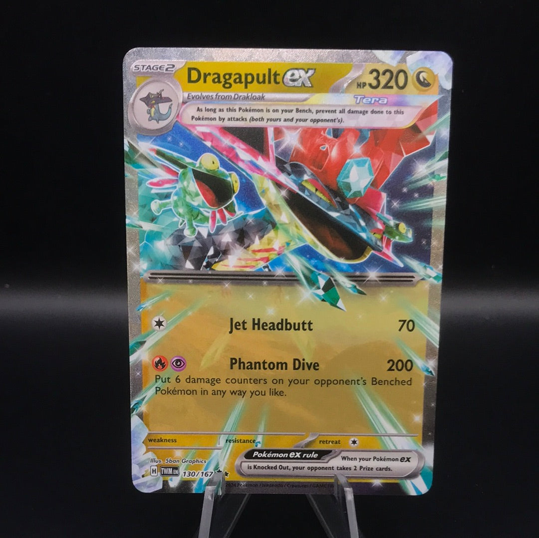 Pokémon TCG: 2024 Dragapult ex 130/167 SV: Twilight Masquerade