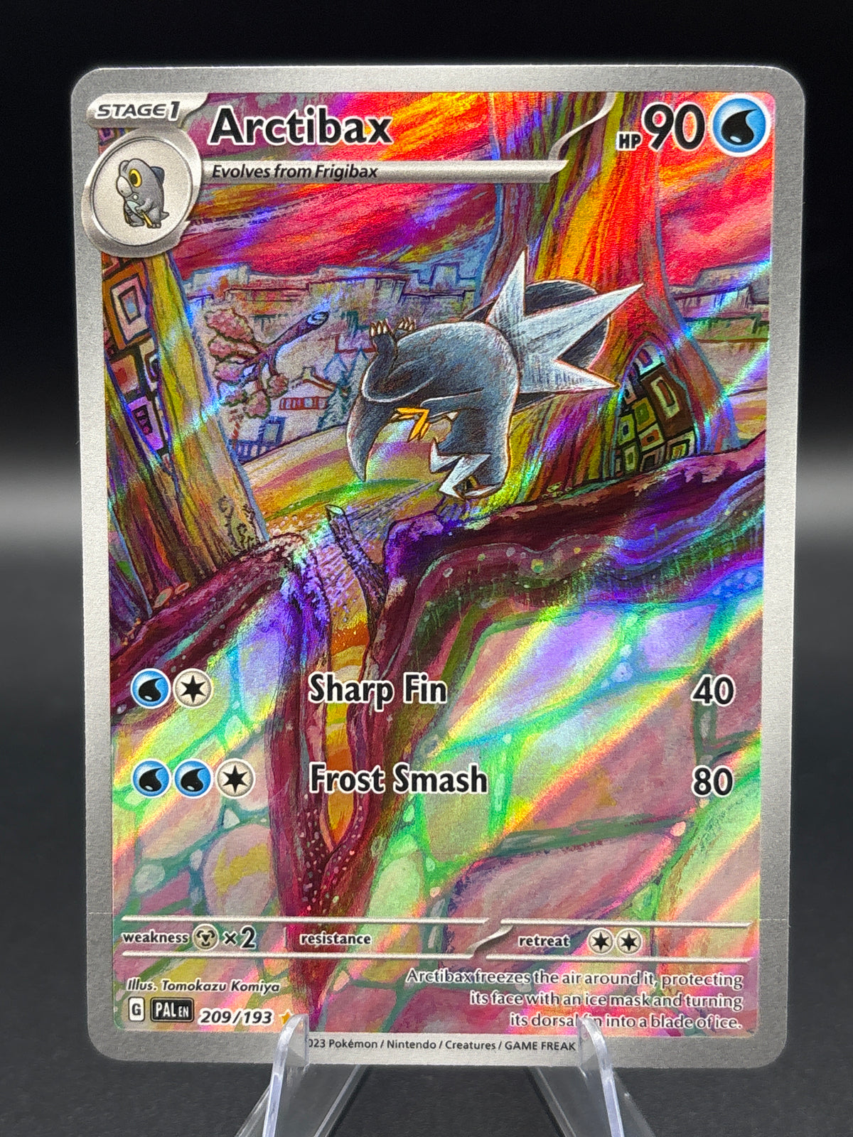 Pokémon TCG: 2023 Arctibax - 209/193 - SV02: Paldea Evolved
