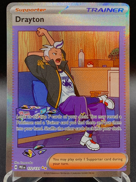 Pokémon TCG: 2025 Drayton 172/131 SV: Prismatic Evolutions