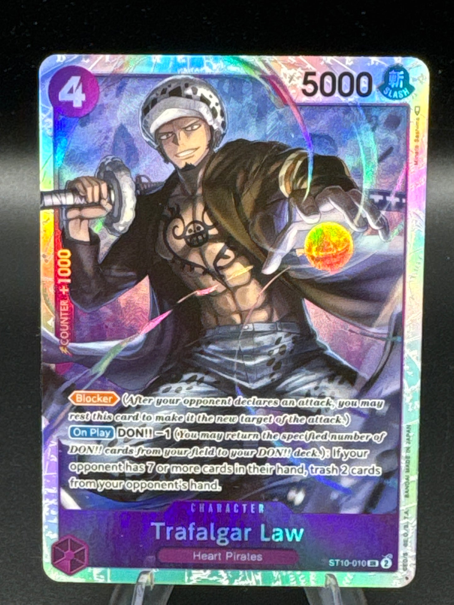 One Piece TCG: Trafalgar Law ST10-010 Ultra Deck: The Three Captains (LP)