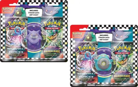 Pokémon TCG: Scarlet & Violet - Back to School - Eraser Blister 2024 (Styles May Vary)