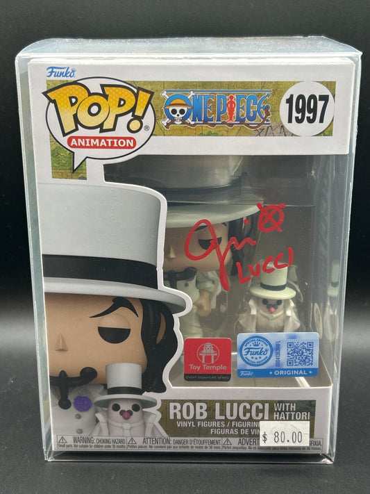 Auto Funko PoP! Anime: One Piece - Rob Lucci 1997 (Toy Temple Event Series)